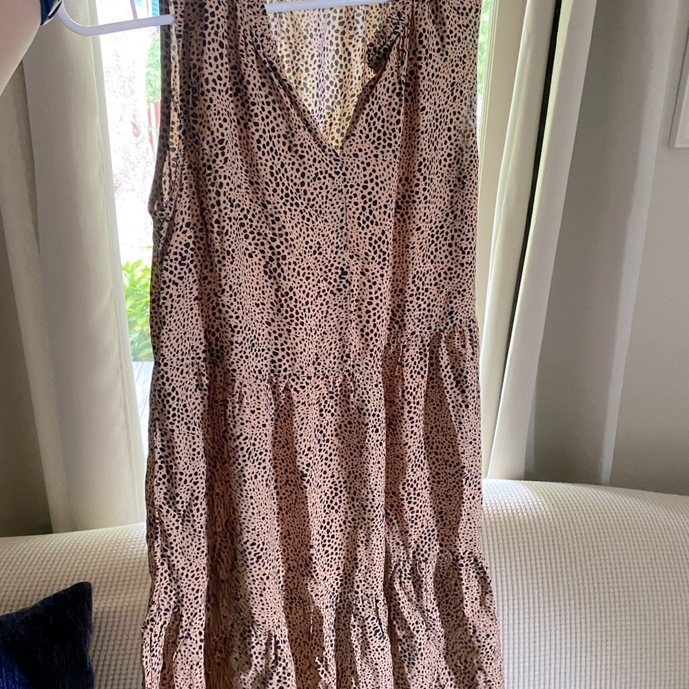 Brand new leopard print dress